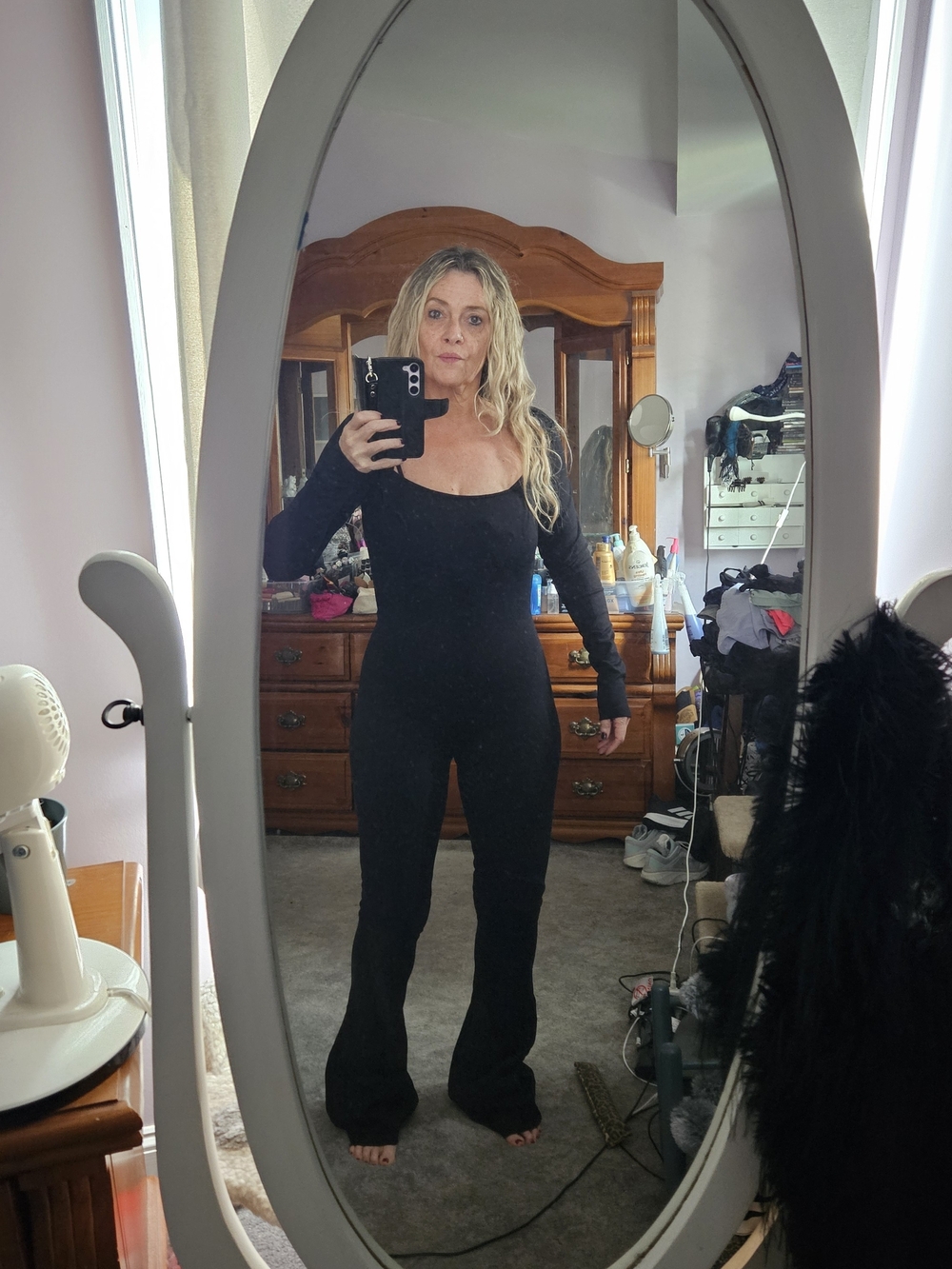 Dolls Kill Darker Wavs Open Back Jumpsuit
